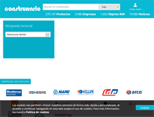 Tablet Screenshot of construnario.com